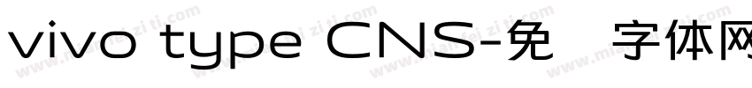 vivo type CNS字体转换